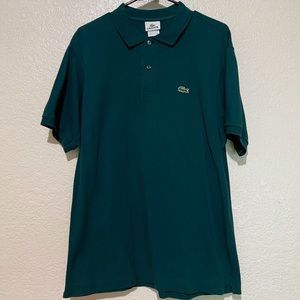 Lacoste Pique Polo Shirt Size 5 Large